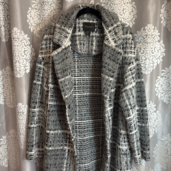 Knitted pea coat sz lg. - Picture 3 of 4